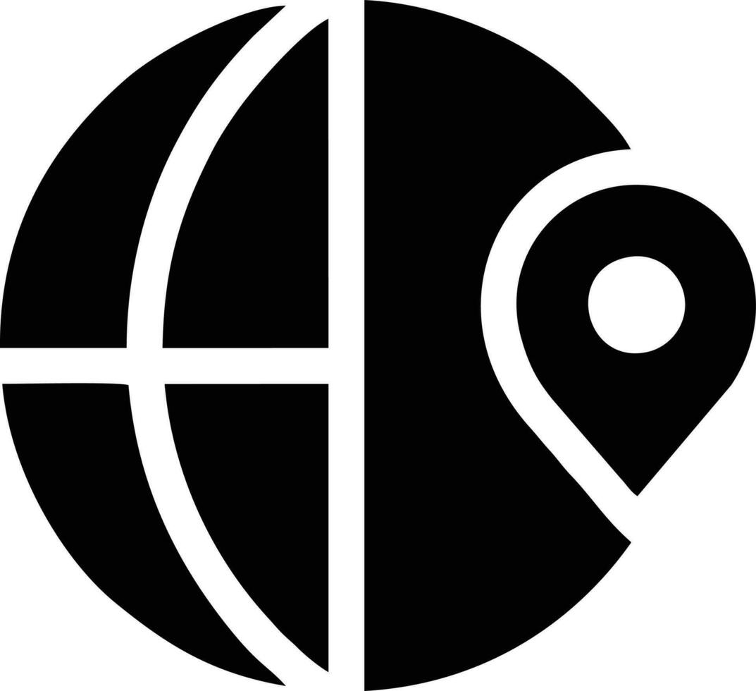 klot planet jord ikon symbol vektor bild. illustration av de värld global vektor design. eps 10