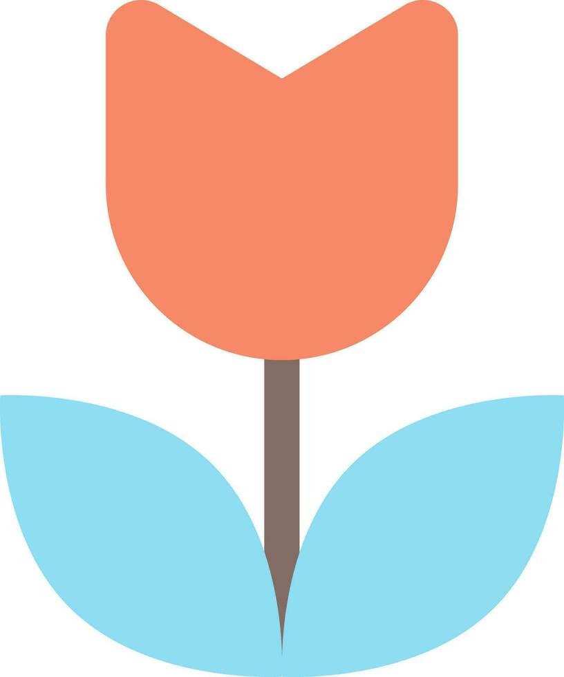 Blume eben Farbe ui Symbol. Blumen- Geschäft. Verkauf florist. online Marktplatz. Lieferung von frisch Blumen. einfach gefüllt Element zum Handy, Mobiltelefon App. bunt solide Piktogramm. Vektor isoliert rgb Illustration