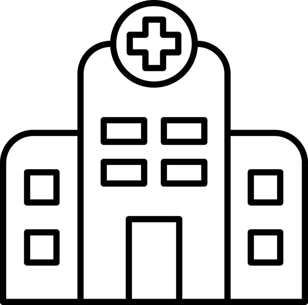 Krankenhaus Symbol Vektor Illustration