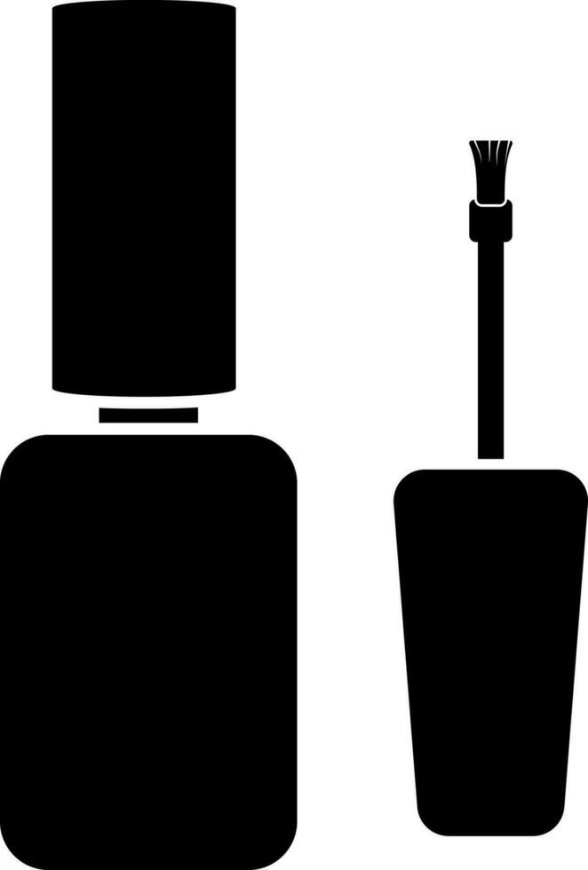 Nagel Polieren Symbol Vektor Illustration