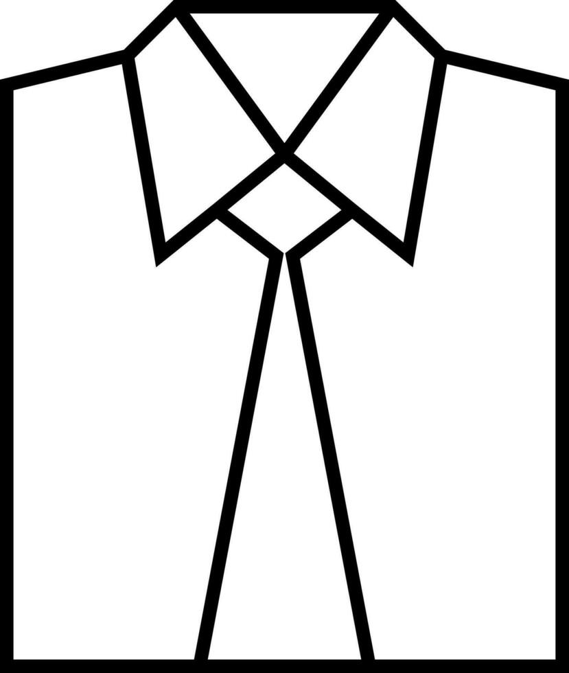 Shirt-Symbol-Vektor-Illustration vektor