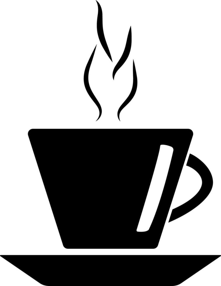 ein Tasse von heiß trinken Symbol Vektor Illustration