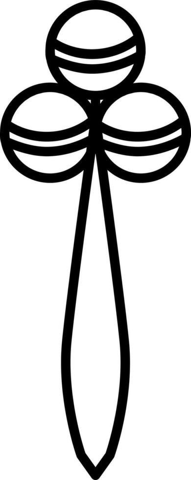 Sitzsack Symbol Vektor Illustration