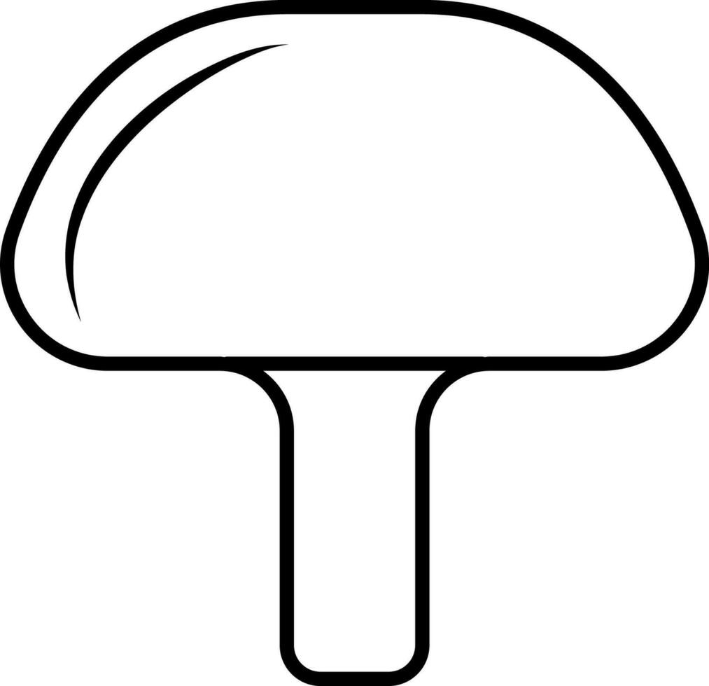 Pilz Symbol Vektor Illustration