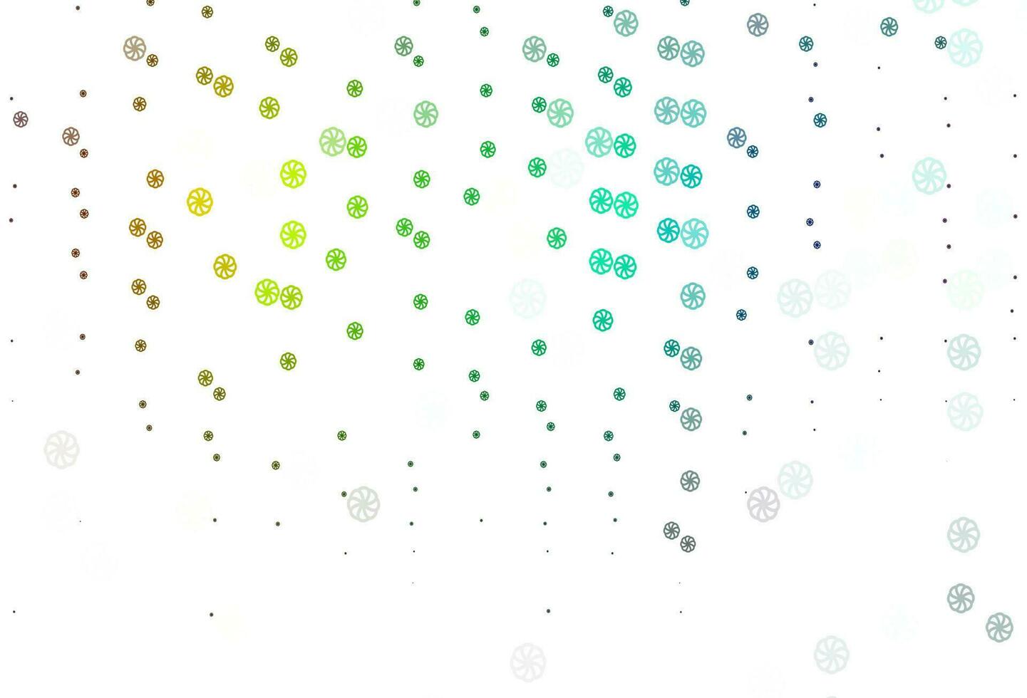 ljus multicolor, regnbåge vektor mönster med jul snöflingor.