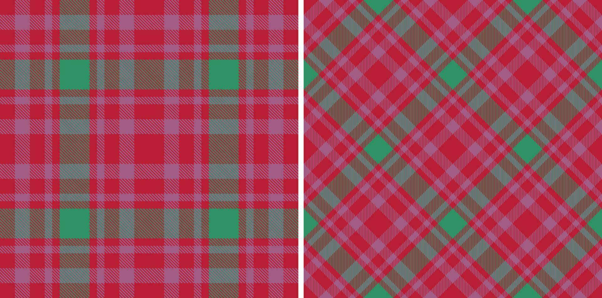 Hintergrund prüfen Textur. nahtlos Vektor Stoff. Plaid Muster Tartan Textil.