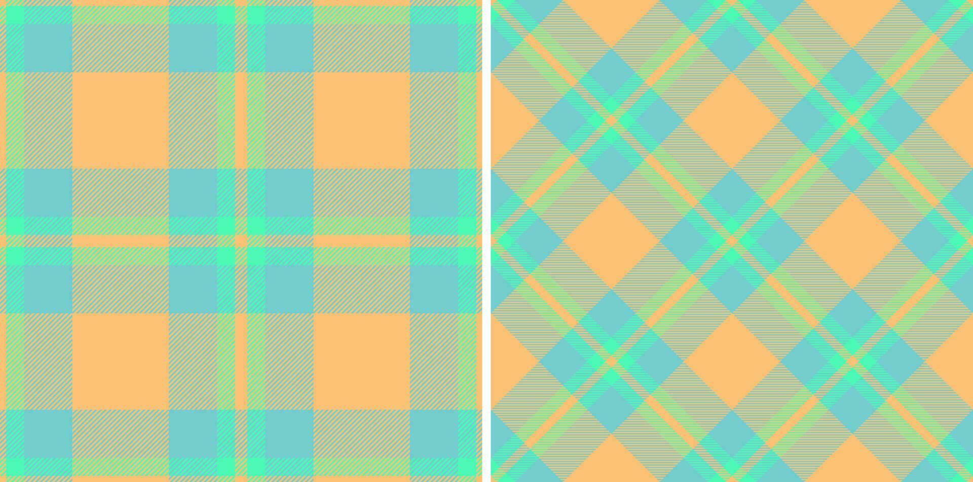 Textur prüfen Stoff. Muster Textil- Schottenstoff. Vektor nahtlos Hintergrund Plaid.