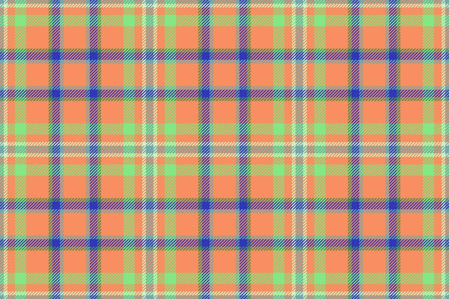 Plaid Textil- nahtlos. Textur Vektor überprüfen. Muster Stoff Hintergrund Schottenstoff.