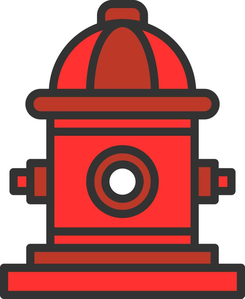 Feuer Hydrant Vektor Symbol Design