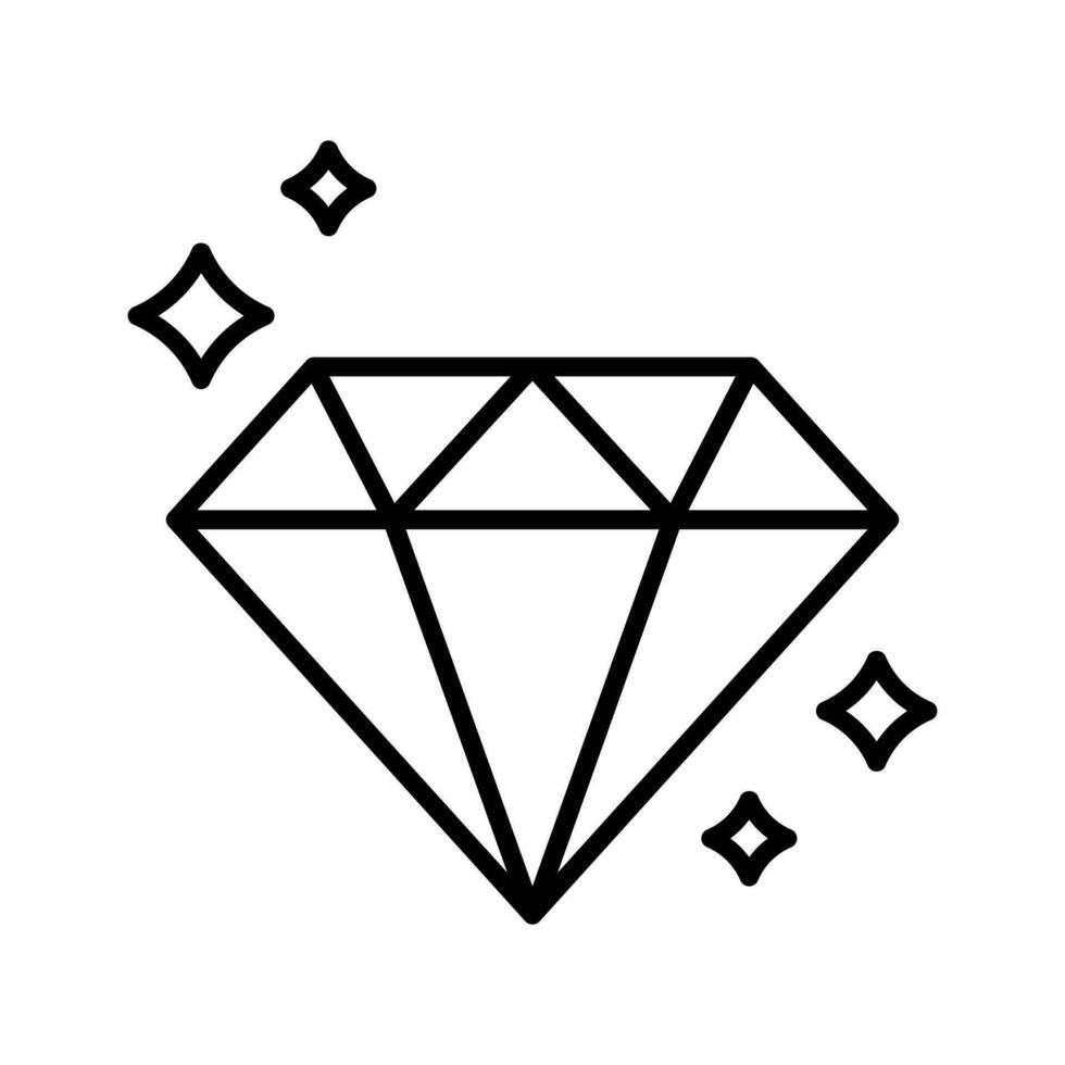 Diamant Vektor ultine Symbol. eps 10 Datei