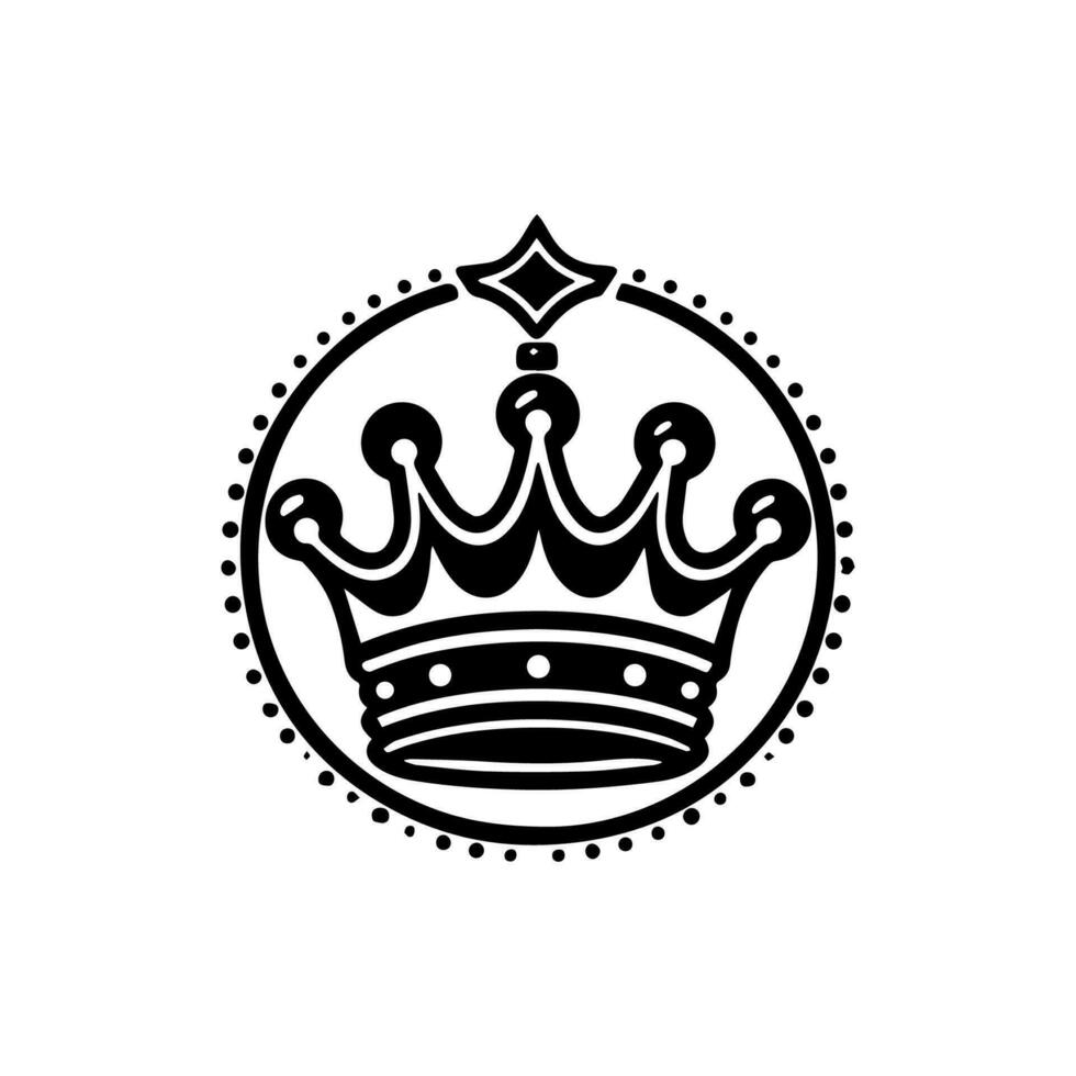 Regel Ihre Industrie mit unser majestätisch Krone Logo Design. diese elegant Illustration ist passen zum Lizenzgebühren und strahlt aus Raffinesse vektor