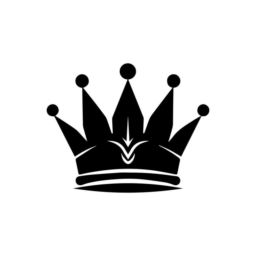 Regel Ihre Industrie mit unser majestätisch Krone Logo Design. diese elegant Illustration ist passen zum Lizenzgebühren und strahlt aus Raffinesse vektor