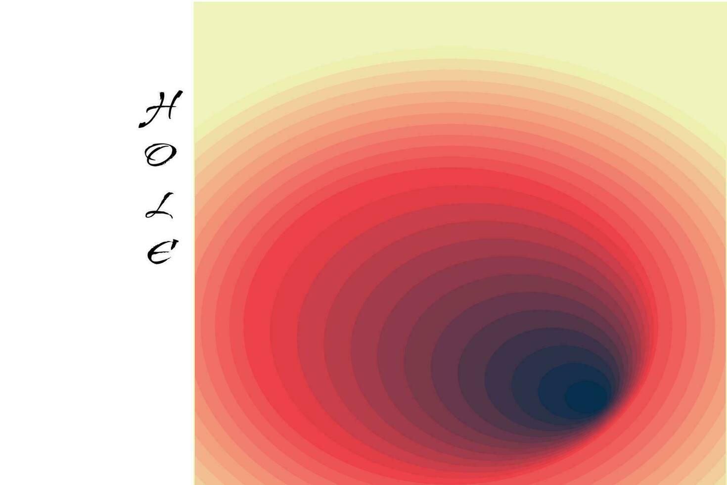 abstrakt Loch Hintergrund mit Gradient vektor