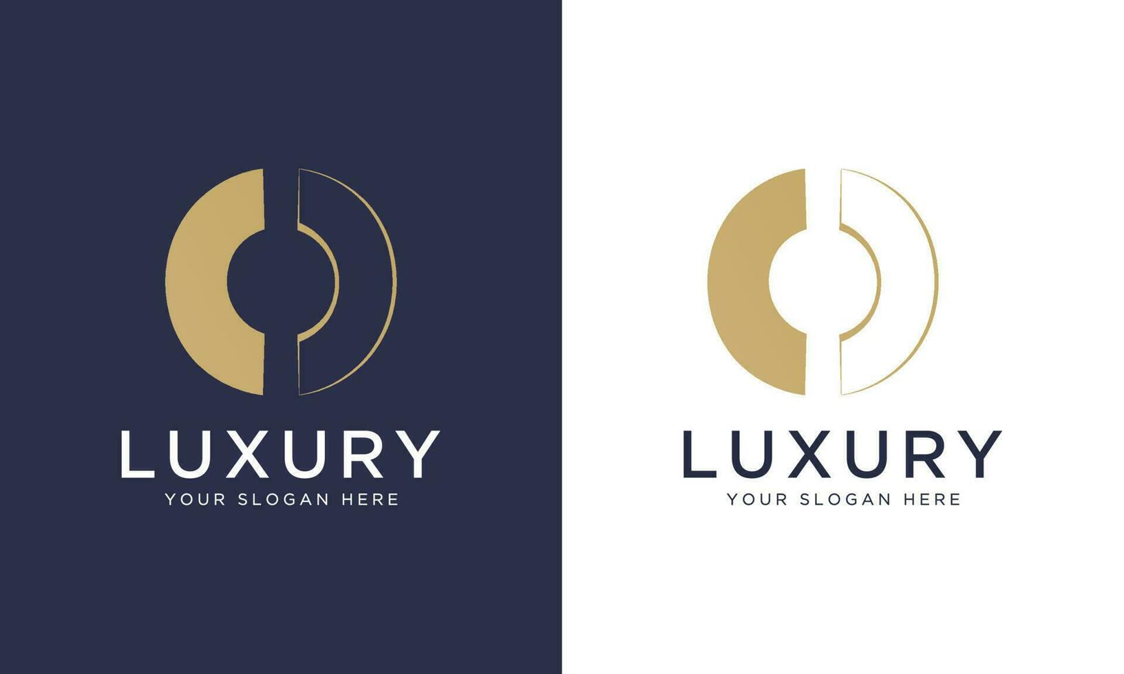 kunglig premie brev o logotyp design vektor mall i guld Färg. skön logotyp design för lyx företag varumärke.