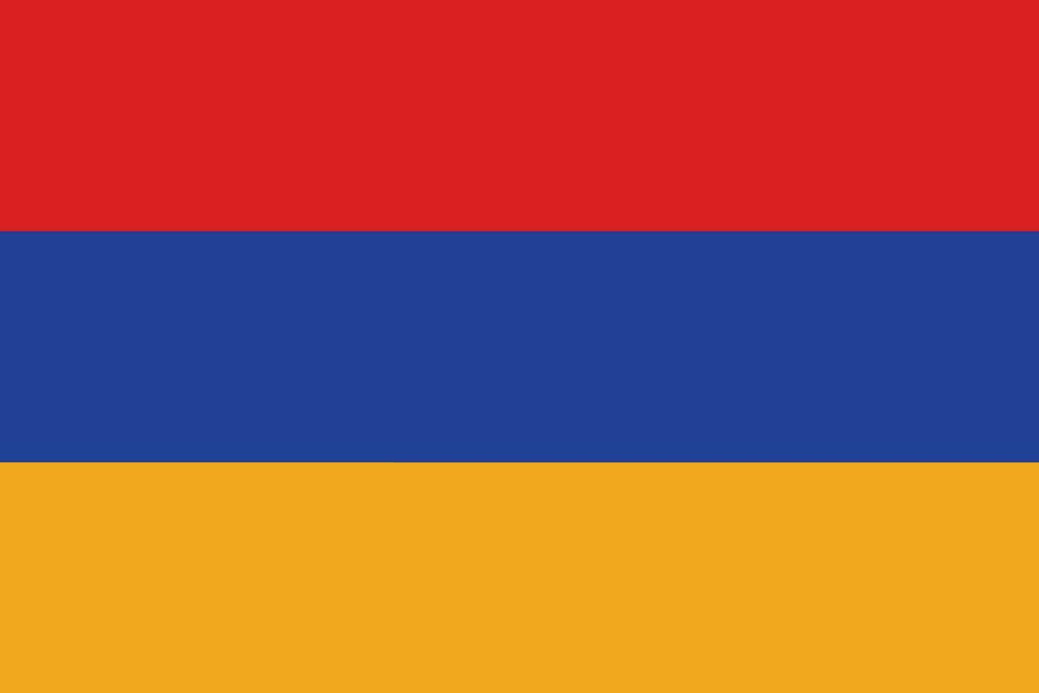 Armeniens flagga vektor