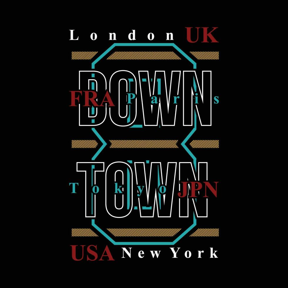 London Vereinigtes Königreich Japan Neu York Beschriftung städtisch Straße, Grafik Design, Typografie Vektor Illustration, modern Stil, zum drucken t Hemd