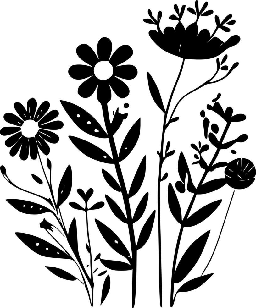 blommor - hög kvalitet vektor logotyp - vektor illustration idealisk för t-shirt grafisk