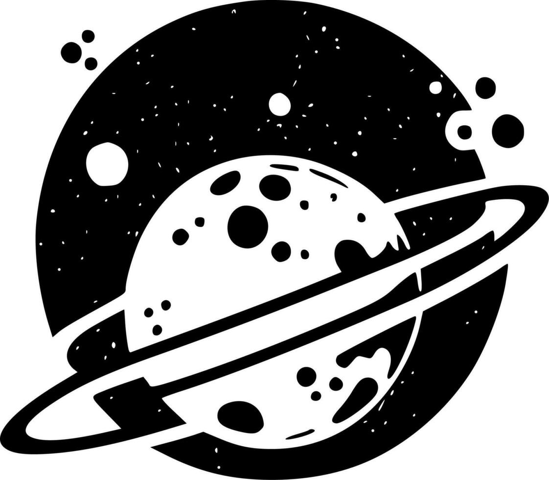 Planet - - hoch Qualität Vektor Logo - - Vektor Illustration Ideal zum T-Shirt Grafik