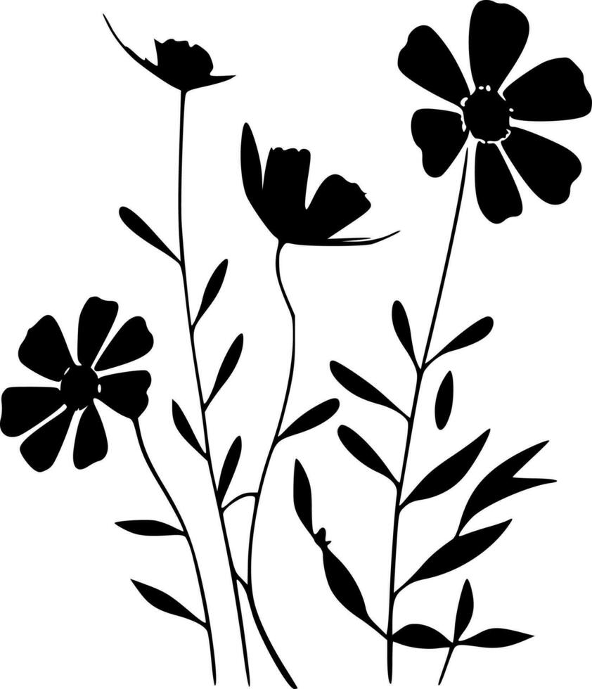 Blumen - - hoch Qualität Vektor Logo - - Vektor Illustration Ideal zum T-Shirt Grafik