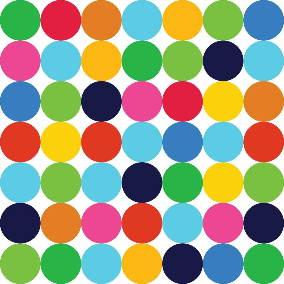 cirkel bakgrund med skön platt Färg vektor