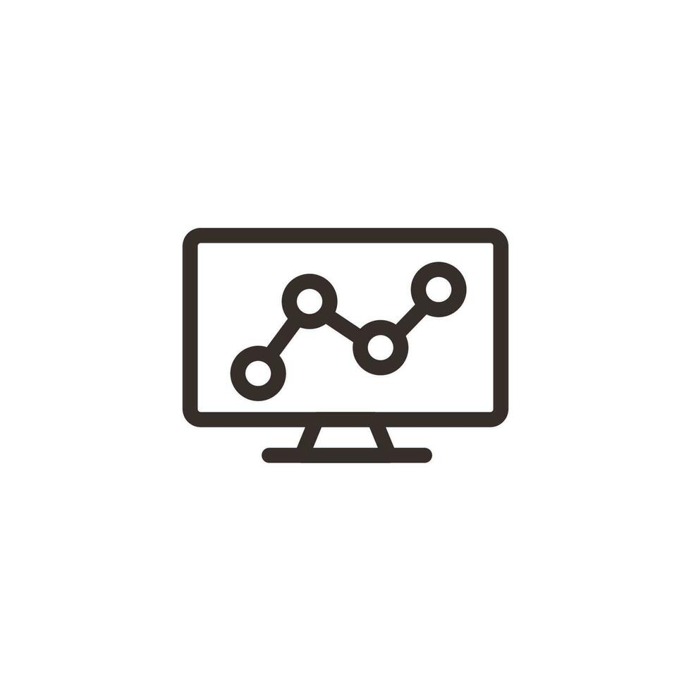 Finanzen und Geschäft Linie Symbole. ui Symbol im ein eben Design. dünn Gliederung Symbole vektor