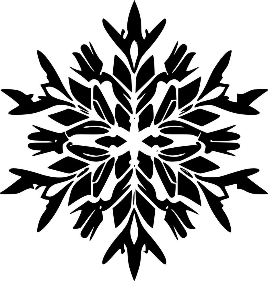 snöflinga - hög kvalitet vektor logotyp - vektor illustration idealisk för t-shirt grafisk