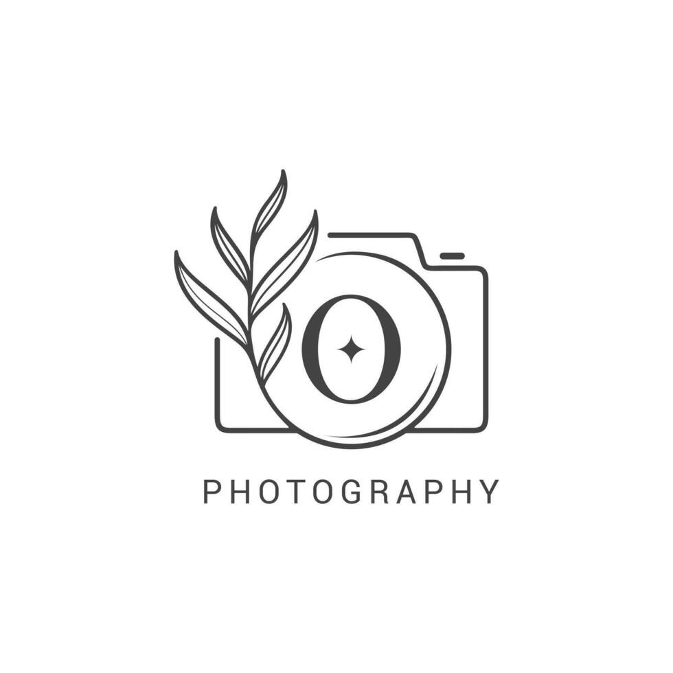 modern ästhetisch Vektor Fotografie Logo