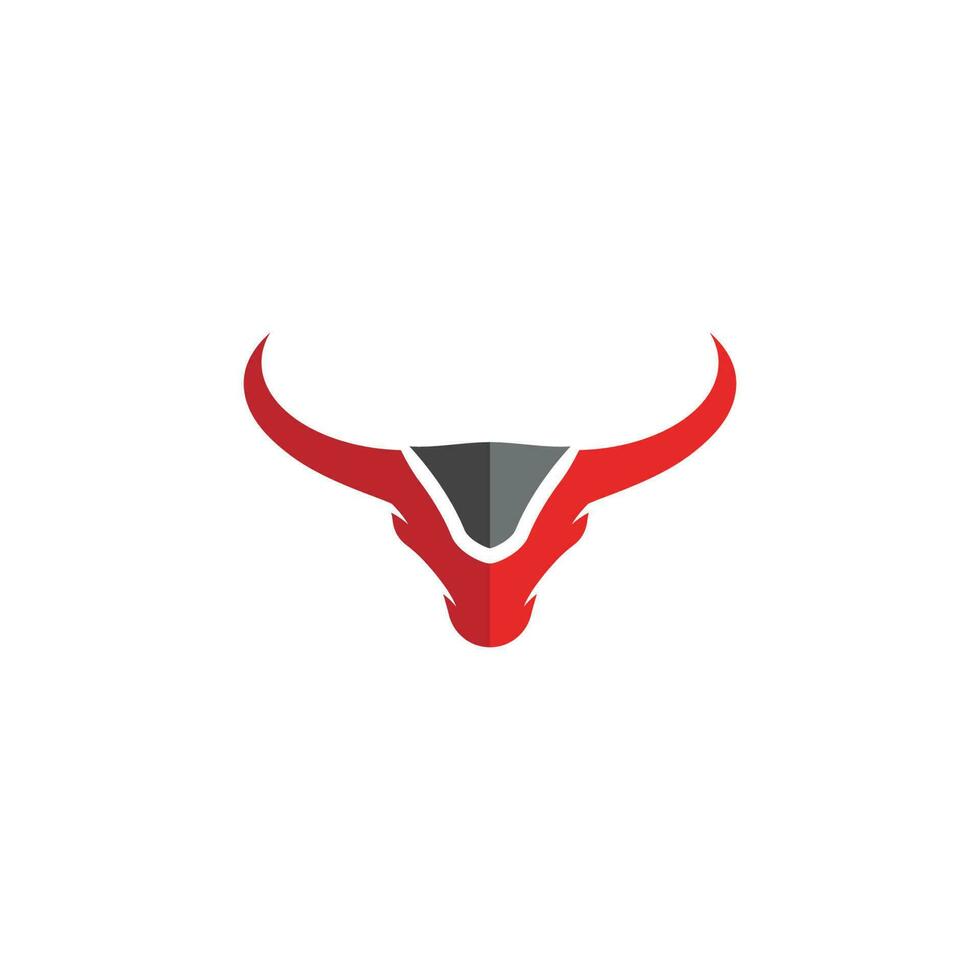 taurus logotyp mall vektor ikon illustration design