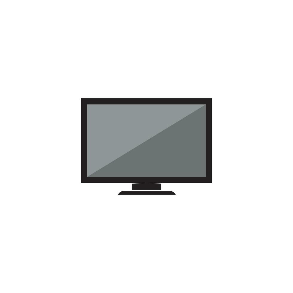 Fernseher , lcd, LED, Monitor Symbol Vektor