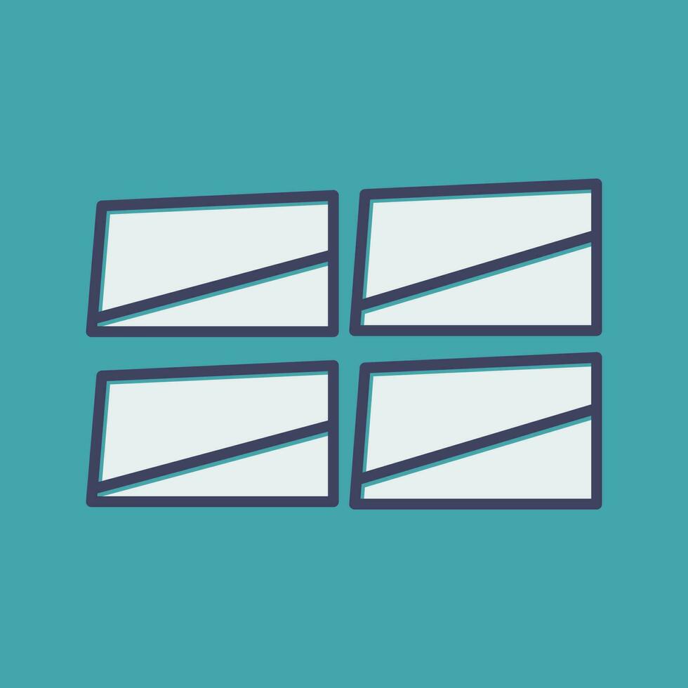 Windows-Vektorsymbol vektor
