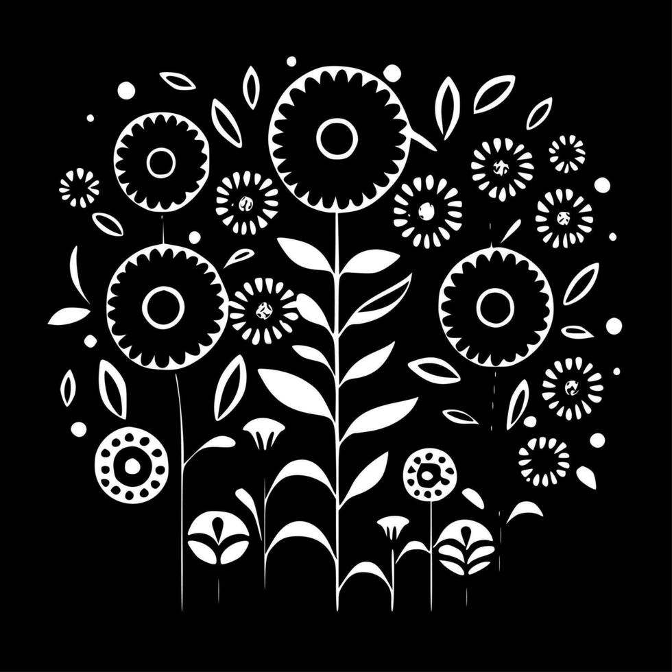 Blume Muster - - hoch Qualität Vektor Logo - - Vektor Illustration Ideal zum T-Shirt Grafik