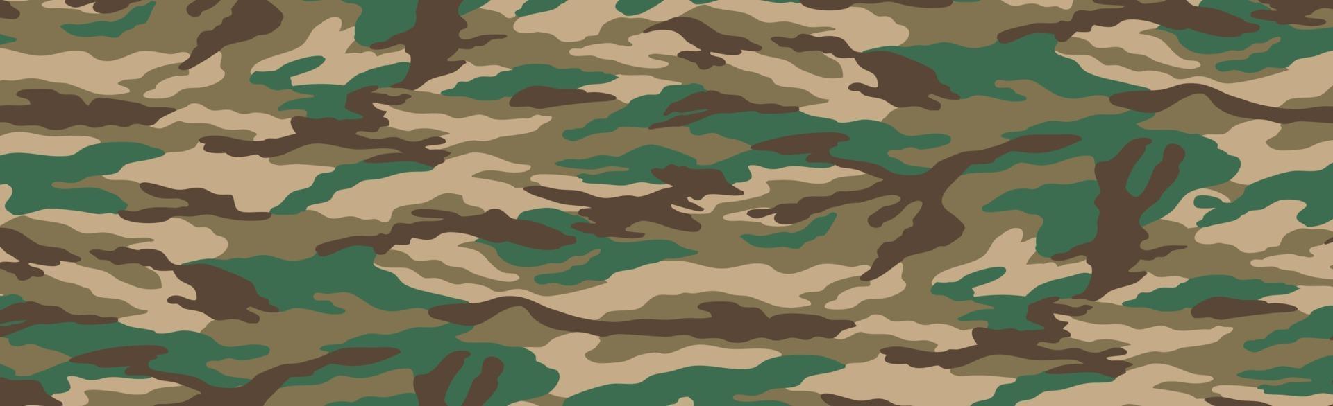 Militär- oder Jagdpanorama-Khaki vektor