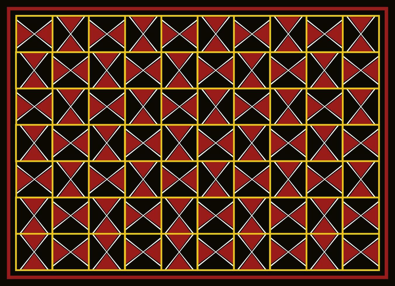 stam- batik konst från papollo songkang passura toraja, Indonesien, geometrisk mönster. platt vektor