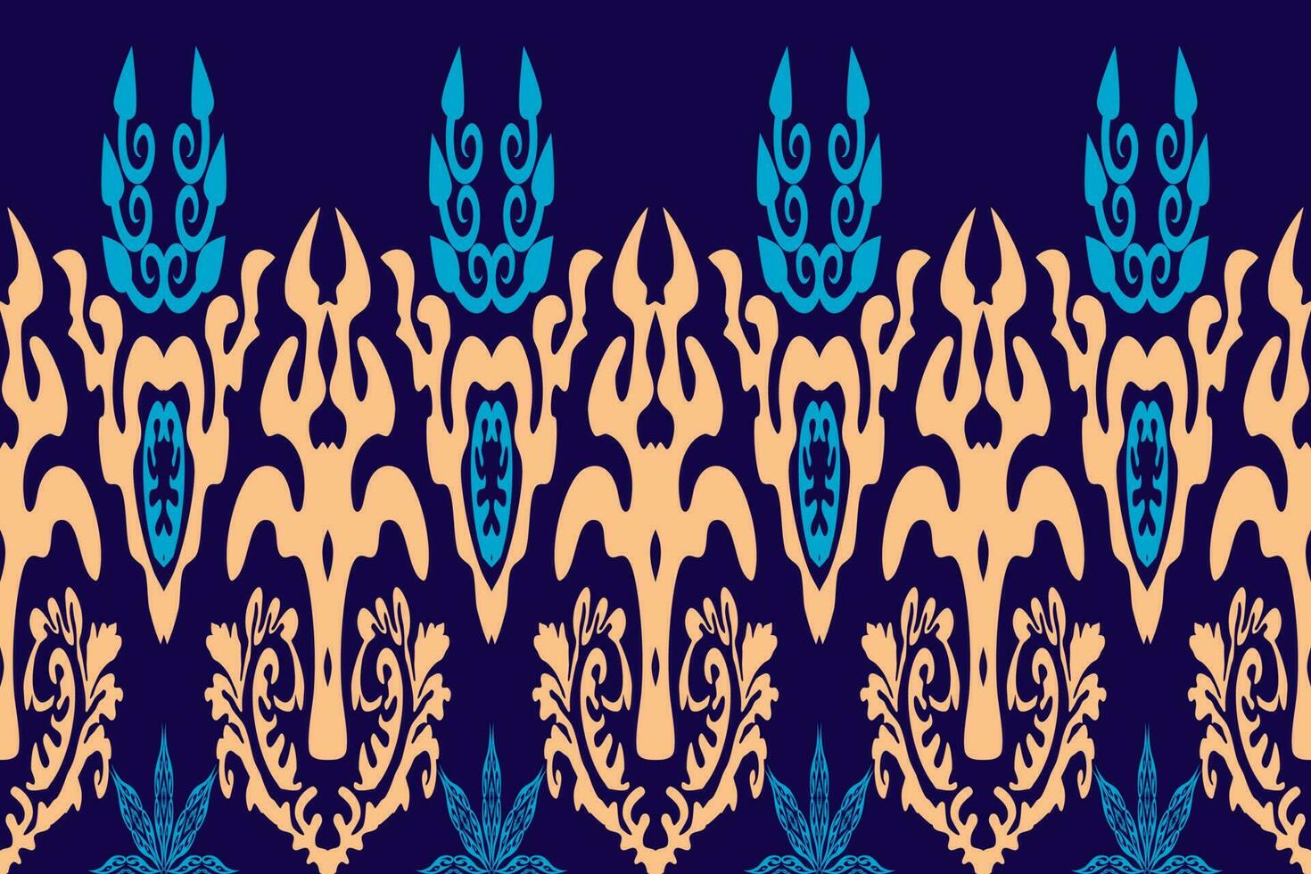 Ikat Zahl aztekisch Stickerei Stil. geometrisch ethnisch orientalisch traditionell Kunst Musterdesign zum ethnisch Hintergrund, Hintergrund, Mode, Kleidung, Verpackung, Stoff, Element, Sarong, Grafik, Vektor Illustration