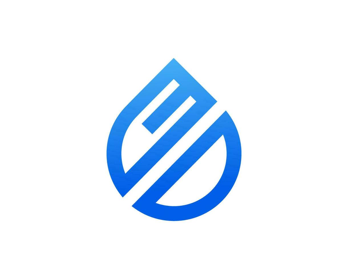 Wasser fallen Logo mit md Brief.md Brief Wasser fallen Logo.blau Wasser fallen md Brief logo.md Brief Logo mit Wasser fallen vektor