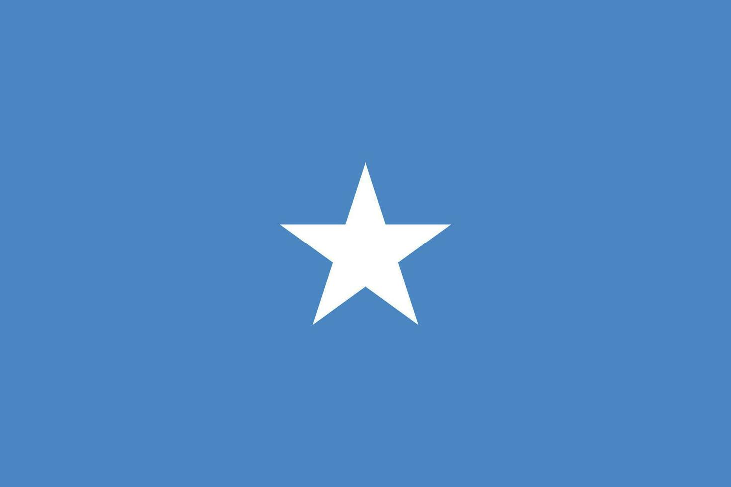 flagga av somalia.nationell flagga av somalia vektor