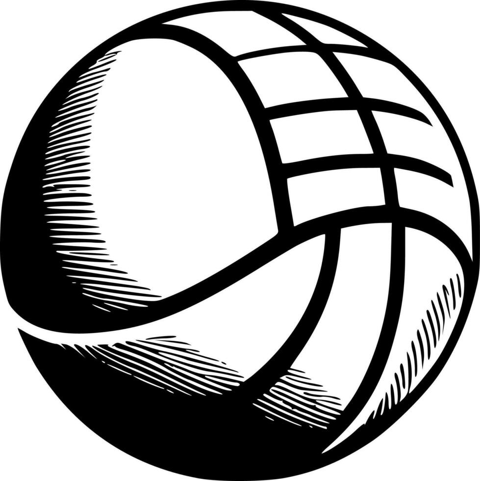 volleyboll - hög kvalitet vektor logotyp - vektor illustration idealisk för t-shirt grafisk