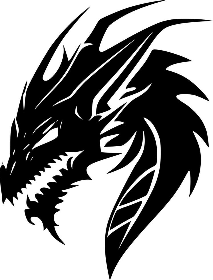 Drachen - - hoch Qualität Vektor Logo - - Vektor Illustration Ideal zum T-Shirt Grafik