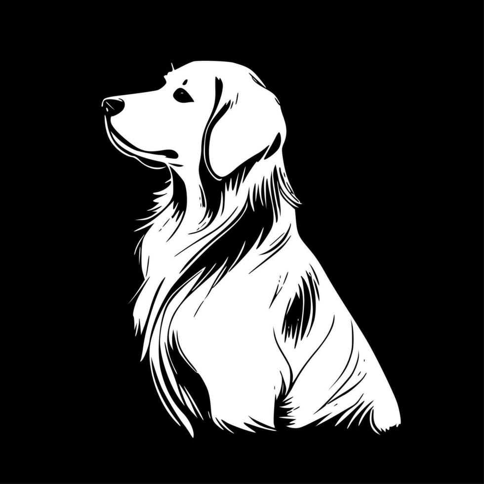 golden Retriever - - hoch Qualität Vektor Logo - - Vektor Illustration Ideal zum T-Shirt Grafik