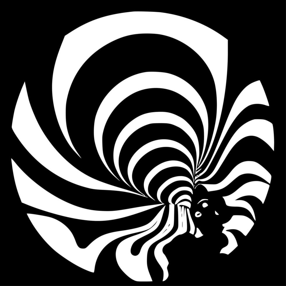 psychedelic - hög kvalitet vektor logotyp - vektor illustration idealisk för t-shirt grafisk
