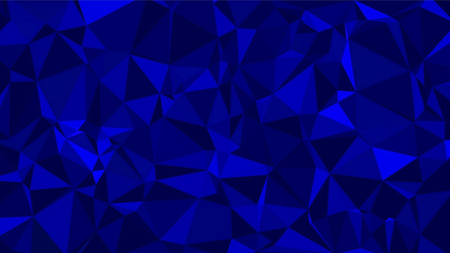geometrisk trianglar blå abstrakt bakgrund vektor