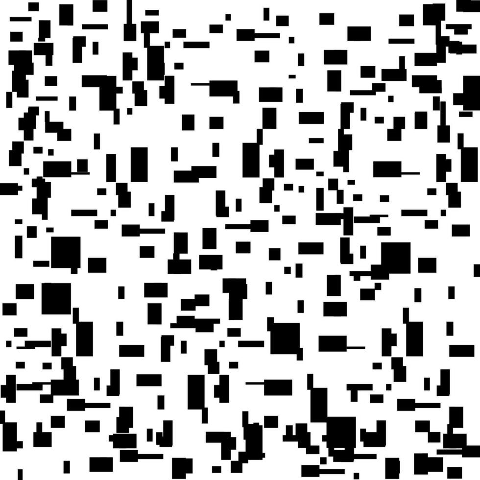 abstrakt Hintergrund. abstrakt Digital Lärm. Error Pixel Design. abstrakt gemischt Pixel Hintergrund. schwarz und Weiß Pixelierung. vektor