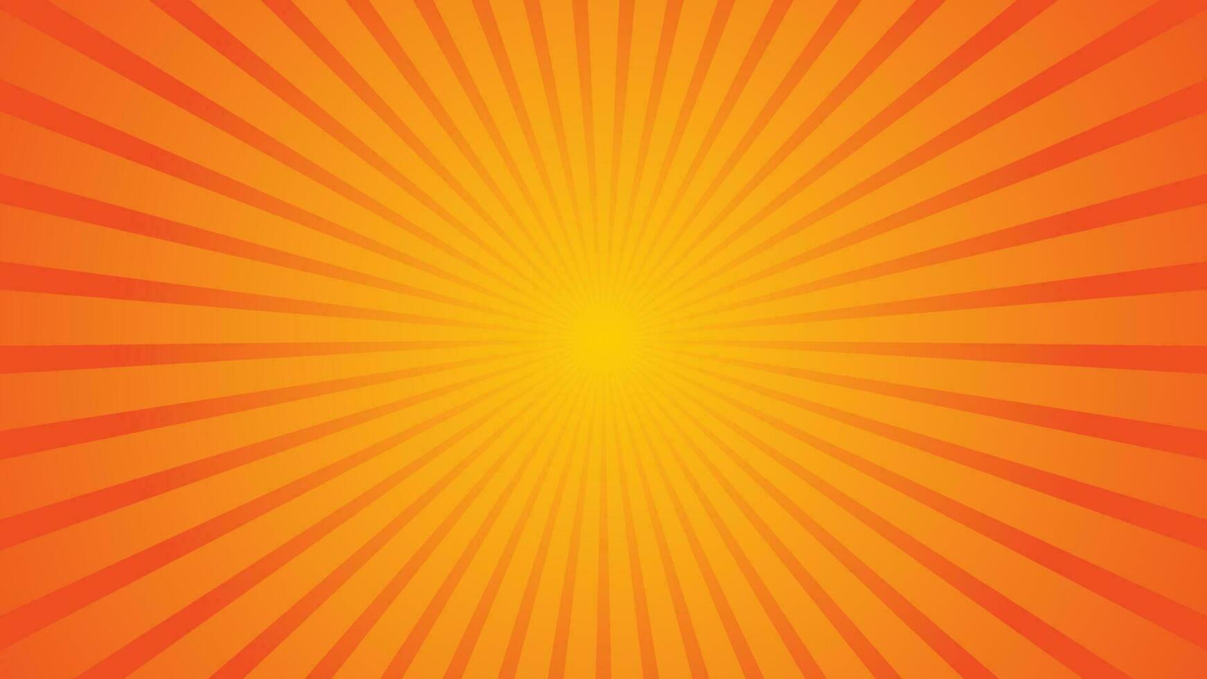 Sunburst Hintergrund mit Strahlen, Sonnenstrahl Vektor Hintergrund, Youtube Miniaturansicht Hintergrund, Zoomen aus Hintergrund