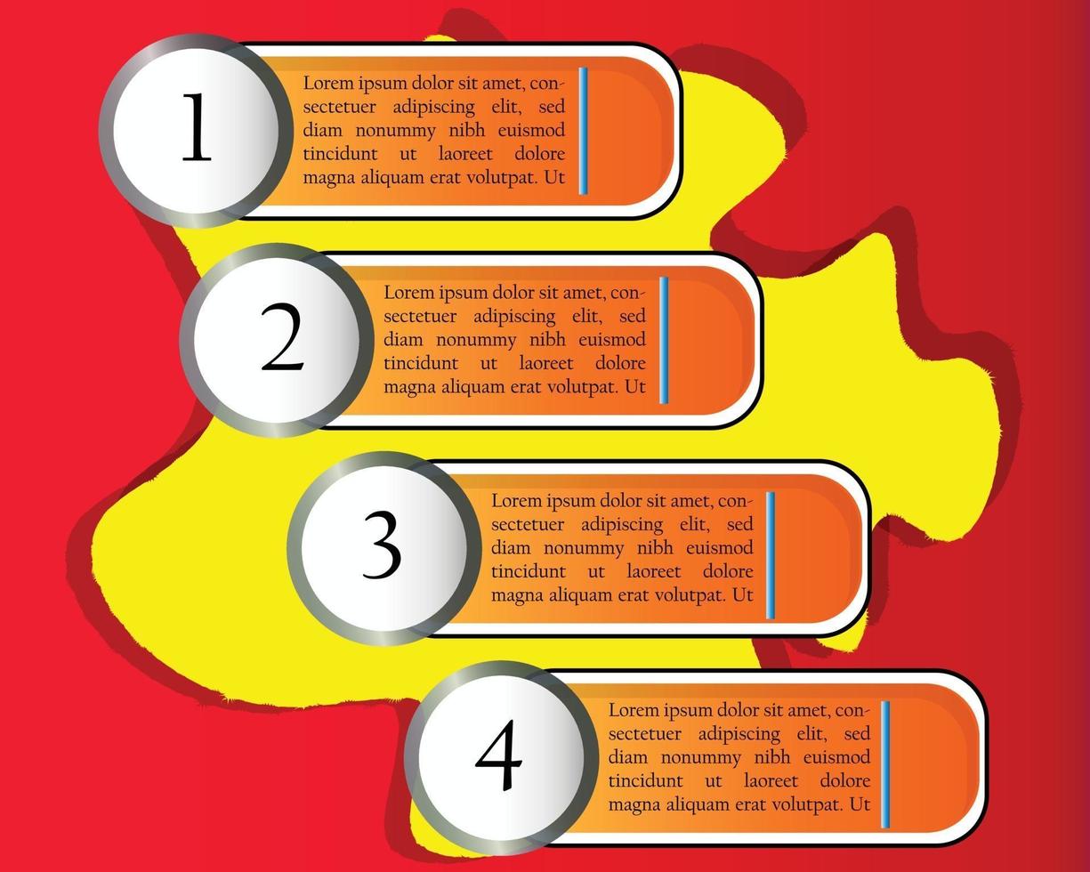 Infografiken für die Unternehmenspräsentation vektor