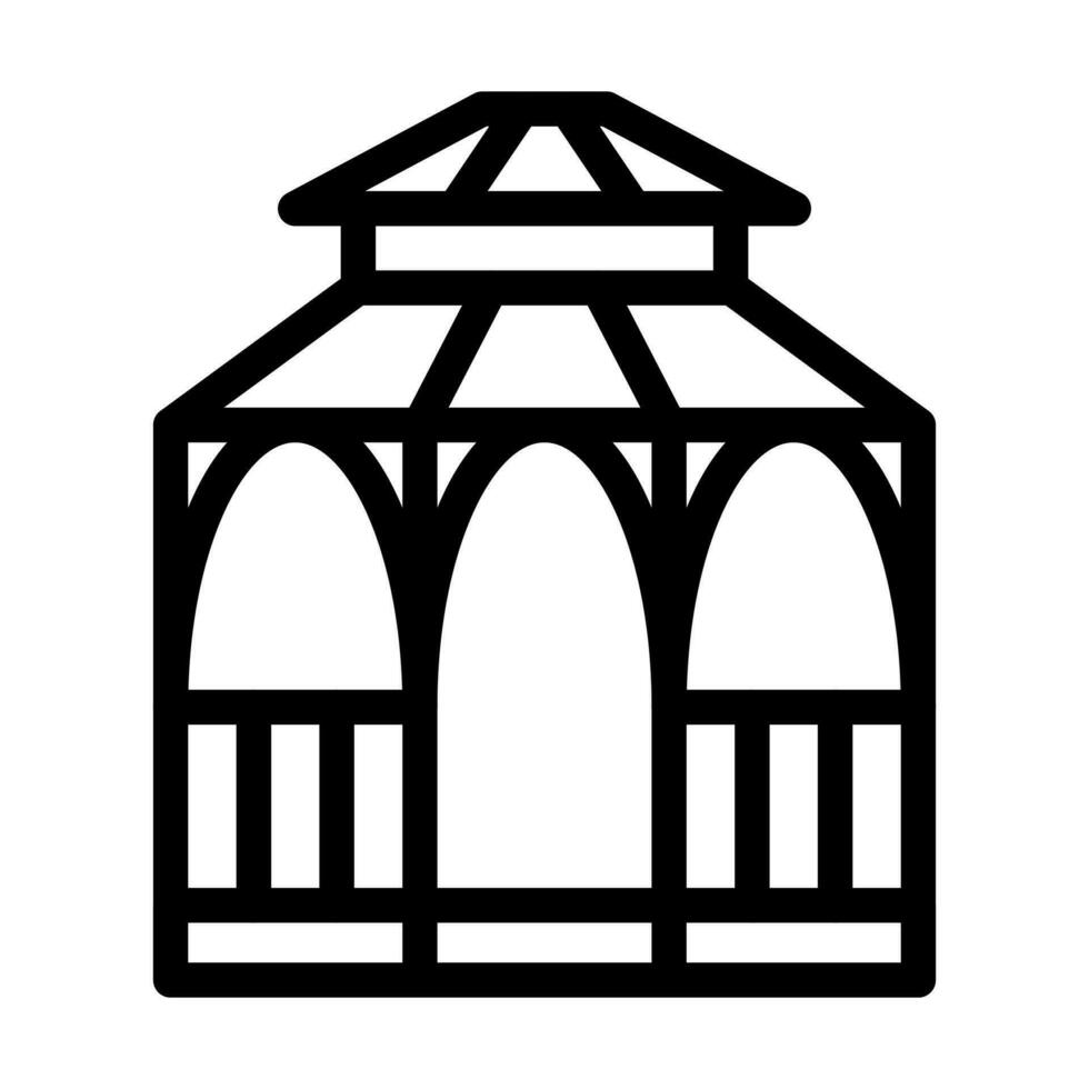 lusthus ikon design vektor