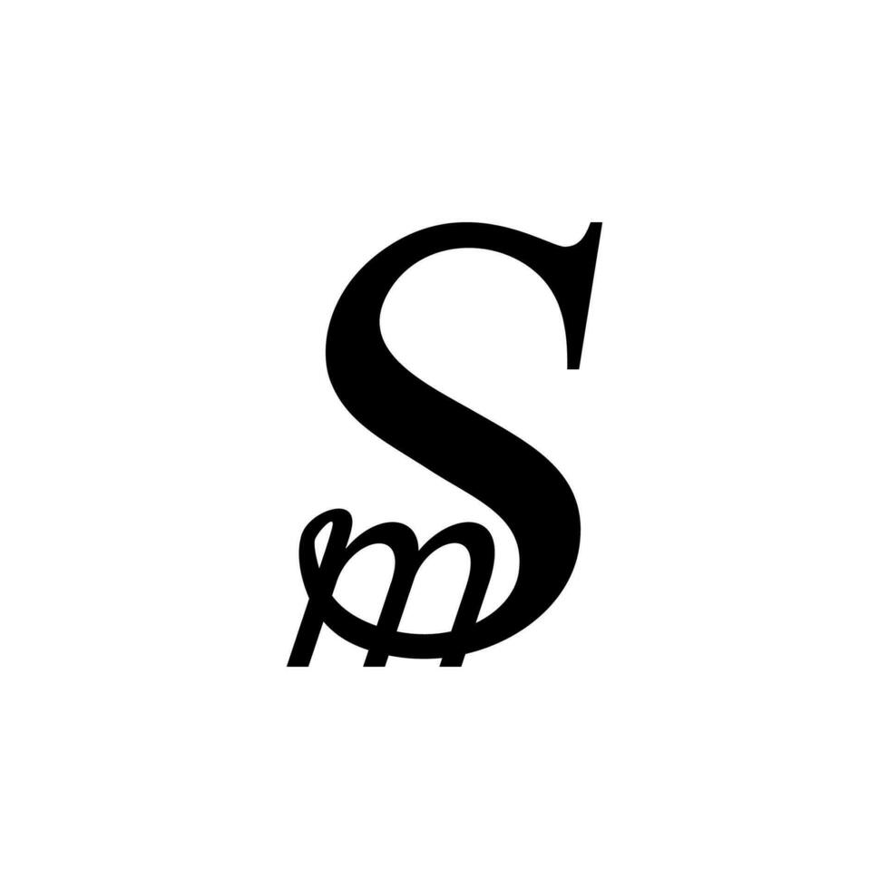 Charakter Symbol von spesmo Vektor Symbol Illustration