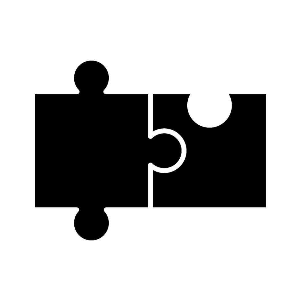 Puzzle-Vektor-Symbol vektor