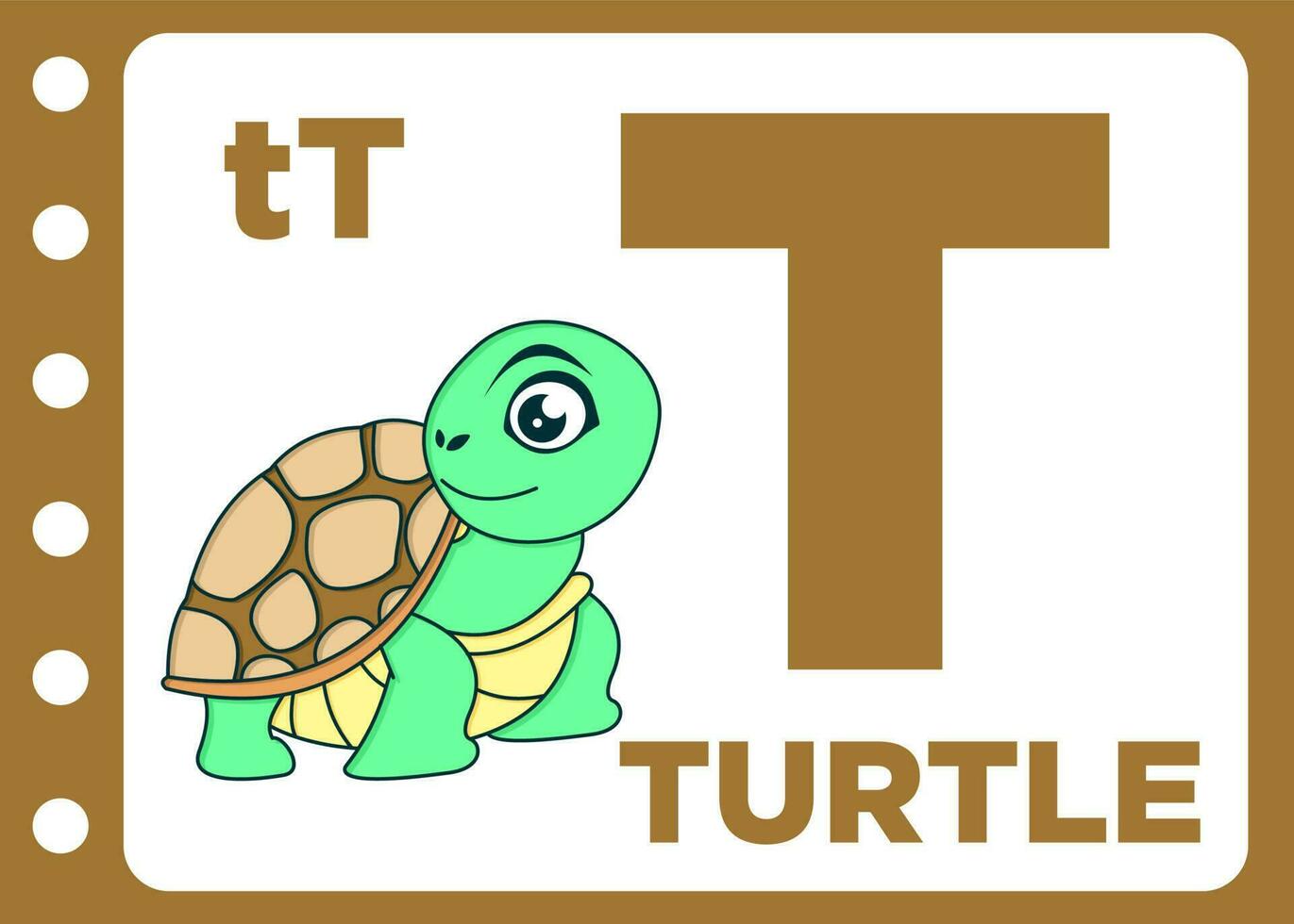 t ist zum Schildkröte süß Schildkröte Karikatur . kostenlos Vektor. vektor