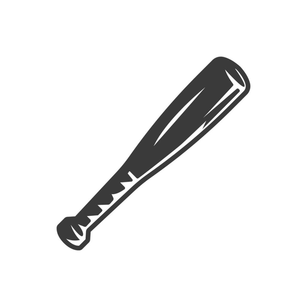 baseboll fladdermus ikon design vektor mall