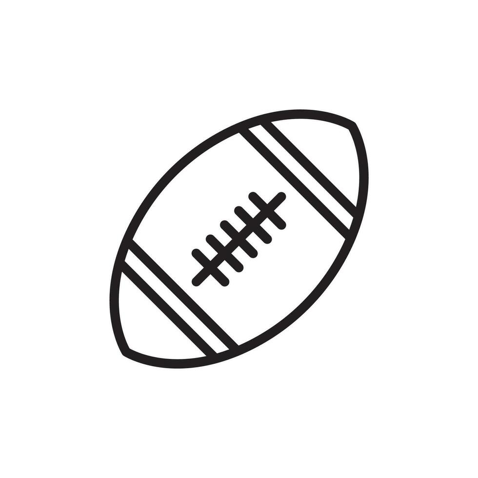 American-Football-Symbol vektor